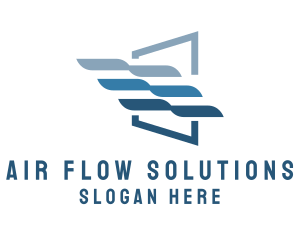 Air Circulation Ventilation  logo design