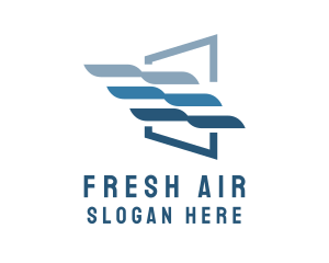 Air Circulation Ventilation  logo design