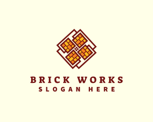 Brick - Brick Tile Flooring logo design