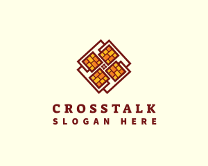 Paving - Brick Tile Flooring logo design