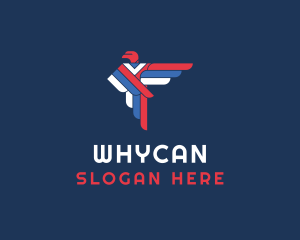 Soar - Falcon Wingspan Letter F logo design