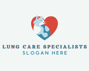 Heart Feline Veterinary Clinic logo design