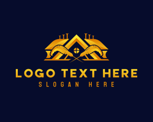 Handyman - Drill Handyman Contractor logo design