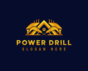 Drill - Drill Handyman Contractor logo design