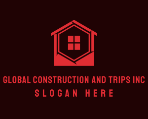 Builders Geometric House Logo