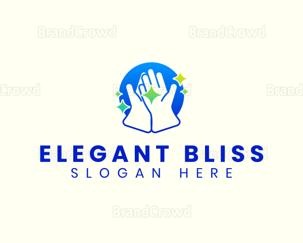 Hand Gloves Washing Logo