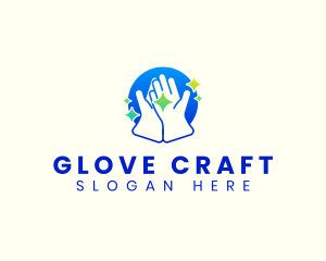 Gloves - Hand Gloves Washing logo design