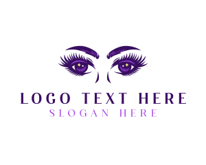 Esthetician - Beauty Eye Cosmetics logo design