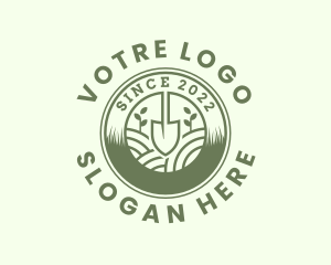 Yard Garden Shovel  Logo