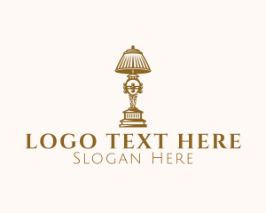 Victorian Ornate Lamp Logo