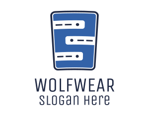 Technician - Blue Web Server logo design
