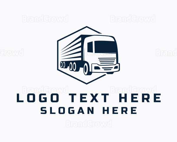 Cargo Trailer Truck Logo | BrandCrowd Logo Maker