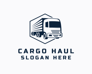 Cargo Trailer Truck logo design