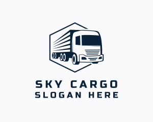 Cargo Trailer Truck logo design