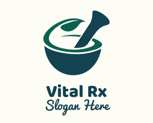 Prescription - Organic Drug Pharmaceutical logo design