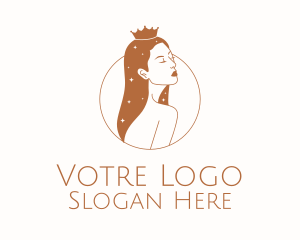 Beauty Queen Stylist  Logo