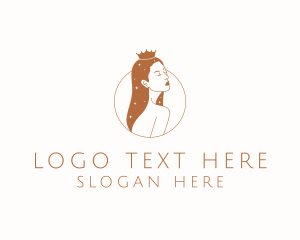 Hairdresser - Beauty Queen Stylist logo design