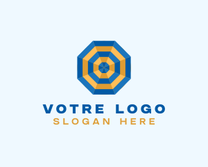 Shape - Generic Octagon Umbrella logo design