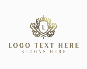Fashion - Crown Regal Shield logo design