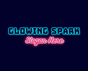 Neon Arcade Light logo design