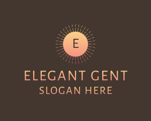 Elegant Sunshine Hotel logo design