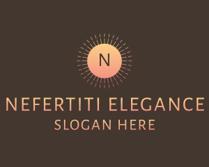 Elegant Sunshine Hotel logo design