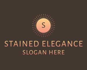 Elegant Sunshine Hotel logo design