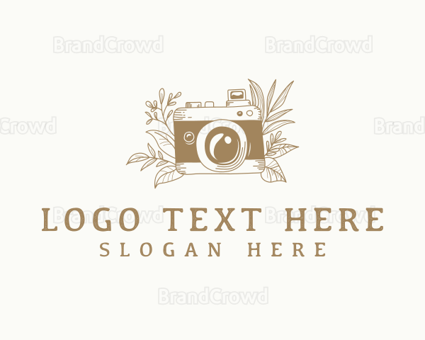 Vintage Film Camera Logo