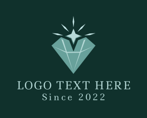 Crystal - Diamond Star Jewelry logo design