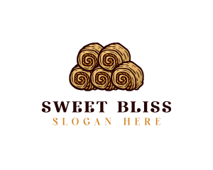 Sweet Cinammon Rolls logo design