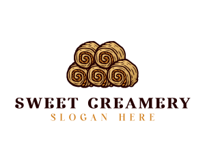 Sweet Cinammon Rolls logo design