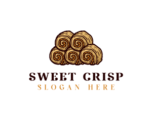 Sweet Cinammon Rolls logo design