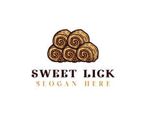 Sweet Cinammon Rolls logo design