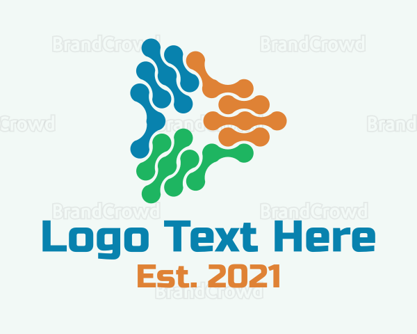 Tech Pods Triangle Logo