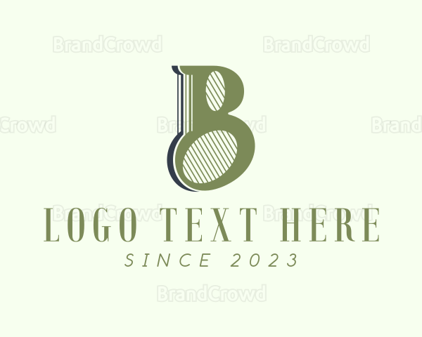 Traditional Fashion Designer Logo