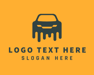 Sedan - Paint Car Detailing logo design