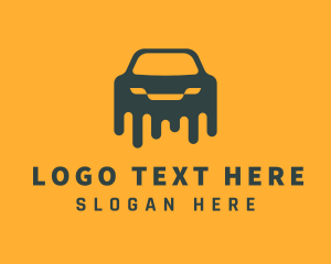 Sedan - Paint Car Detailing logo design