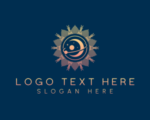 Cosmic - Cosmic Moon Sun logo design