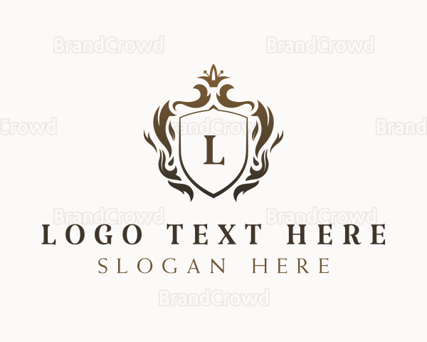Luxury Shield Royal Firm Logo