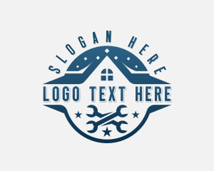 Remodeling - Roof Repair Contractor logo design