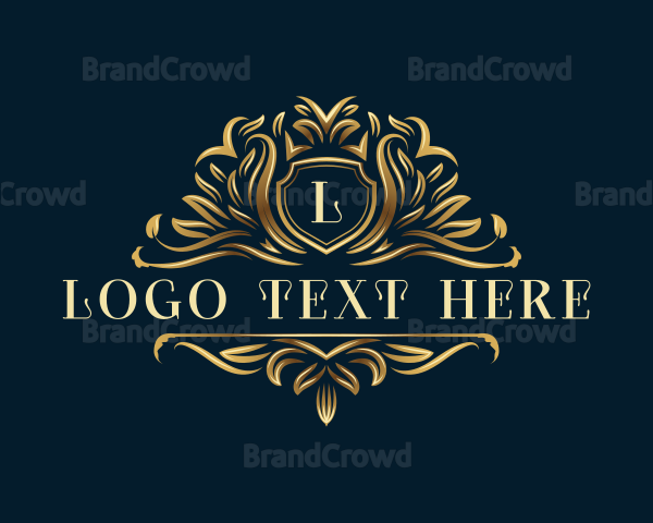 Luxury Organic Leaf Logo