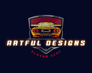 Race Car Garage logo design