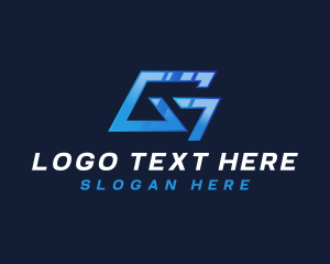 Arcade - Tech Gaming Letter G logo design