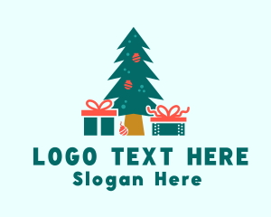 Christmastide - Christmas Tree Gifts logo design