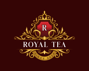 Crest Royal Crown logo design