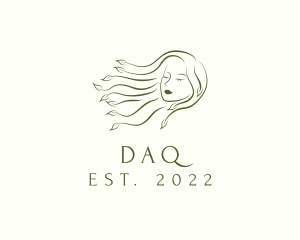 Influencer - Eco Hair Salon logo design