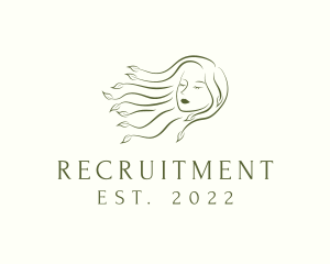 Haircut - Eco Hair Salon logo design