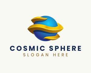 Sphere - Digital Globe Sphere logo design