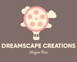 Imagination - Hot Air Balloon Movie Reel logo design