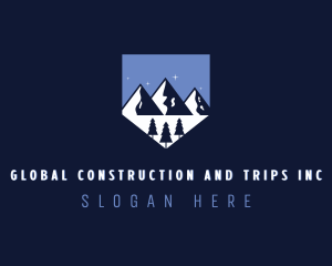 Highland - Outdoor Mountain Hiking logo design